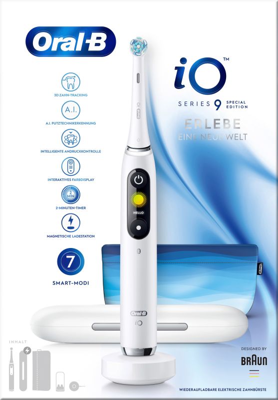 Oral B Io Series Special Edition White Alabaster Zahnpflege