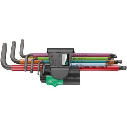 950/7 Hex-Plus Multicolour Magnet 1 Winkelschlüsselsatz, 7-teilig (mit Halteclip