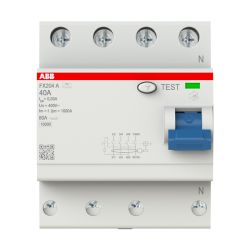 ABB FI-Schutzschalter FX204A-40/0,03 Typ A, 40A, 30mA, 4TE, Flexline