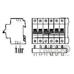 ABB Sammelschiene 16qmm PS2/58/16 Pro M compact, 2p, 58f ABB Sammelschiene 16qmm