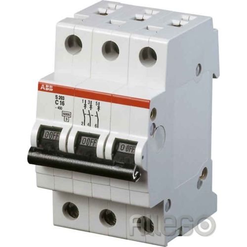 Bild: ABB Stotz Sicherungsautomat 6kA 13A C 3p S 203-C 13