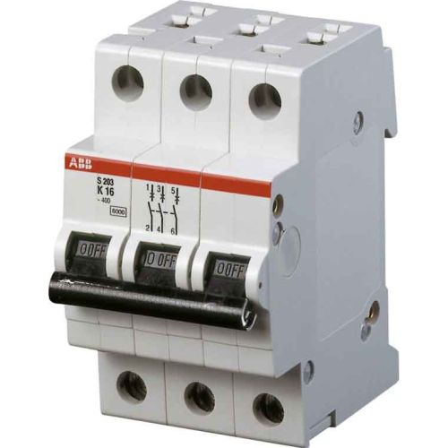 Bild: ABB Stotz Sicherungsautomat D,6kA,32A,3P S203-D32