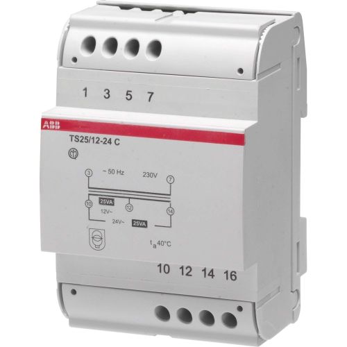 Bild: ABB TS 40/12-24 C Sicherheitstrafo 40VA 230V 12V