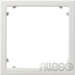 Abdeckung 50x50mm Alcatel System 55, rws/gl