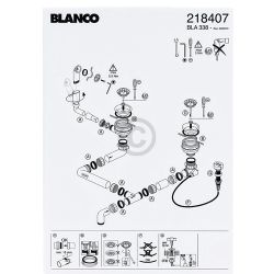 BLANCO 52 mm Silikon Dichtung für Siebkörbchen 3,5 verbesserte Ausführung  ab BJ 1996 Spüle 117497 | LAXARA