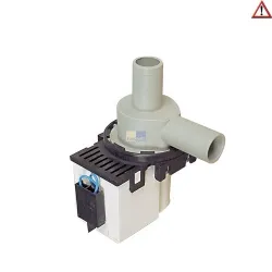 Ablaufpumpe für Miele 958663 GRE mit Pumpenkopf für Waschmaschine Waschtrockner