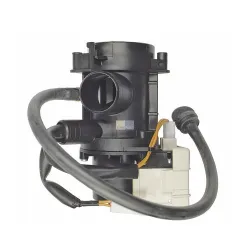 Ablaufpumpe Whirlpool 481936018213 Plaset mit Pumpenkopf und Sieb