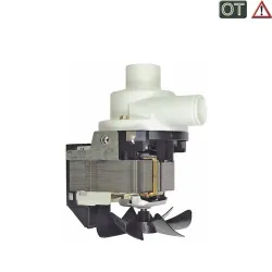Ablaufpumpe wie Bauknecht 481236018012 Plaset mit Pumpenkopf für Waschmaschine