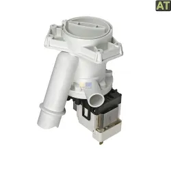 Ablaufpumpe wie Candy 92129444 Plaset mit Pumpenkopf und Sieb für Waschmaschine