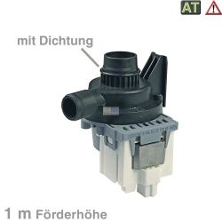 Ablaufpumpe wie Zanussi 124018006/5 Askoll mit Pumpenkopf für Waschmaschine