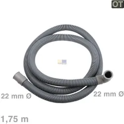 Ablaufschlauch AEG 152347600/8 22/22mmØ 1,75m für Geschirrspüler
