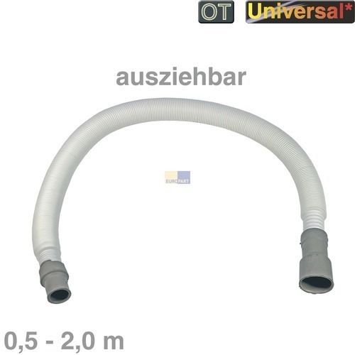 Bild: Ablaufschlauch Electrolux 902979339/6 E2WDE200B universal 0,5-2,0m ausziehbar