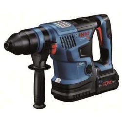 Akku-Bohrhammer GBH 18V-34 CF Professional (blau/schwarz, 2x Akku ProCORE18V 5,5