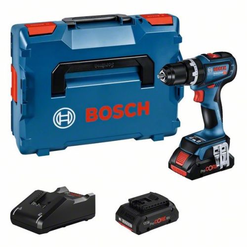 Bild: Akku-Schlagbohrschrauber GSB 18V-90 C Professional, 18Volt (blau/schwarz, 2x Li-