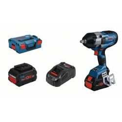 Akku-Schlagschrauber BITURBO GDS 18V-1000 C Professional, 18Volt (blau/schwarz, 