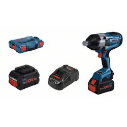 Akku-Schlagschrauber BITURBO GDS 18V-1050 H Professional, 18Volt (blau/schwarz, 