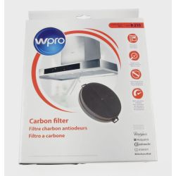 Aktivkohlefilter B210 für Ofen Whirlpool 484000008579 Rund, Bajonettverschluss