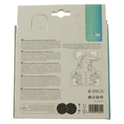 Aktivkohlefilter Set für Dunstabzugshaube Elica KIT0161393 2 Stück