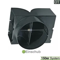 Anschlussstück Whirlpool 481253029322 150er T-Stück für Dunstabzugshaube Abluft