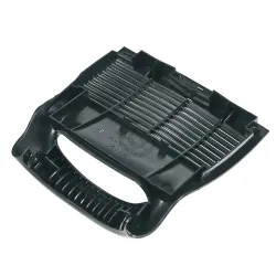 Ausblasgitter Bosch 00640458 schwarze Gehäuseabdeckung für Bodenstaubsauger