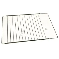 Ausziehbarer Grillrost für Com Ofen ART62584 Chrom, 37-66 x 32 cm