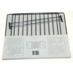 Ausziehbarer Grillrost für Ofen Com ART62585 Chrom, 35-56x32 cm