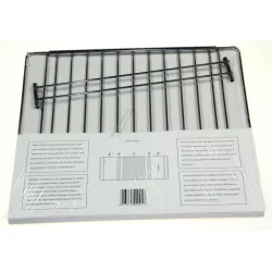 Ausziehbarer Grillrost für Ofen Com ART62585 Chrom, 35-56x32 cm