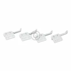 Befestigungssatz Tür,geteilte Möbelfront, 4xHalter und Schrauben 00754976