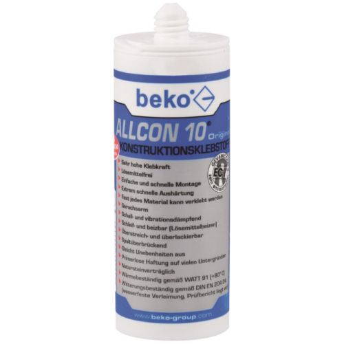 Bild: Beko Allcon 10 Konstruktionsklebstoff 260100150 150 ml Beko Allcon 10 Konstrukti