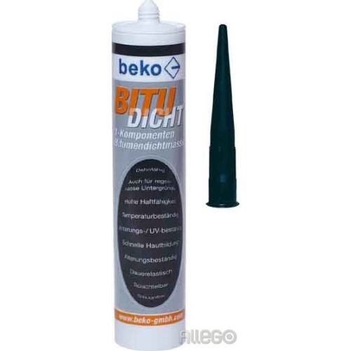 Bild: Beko Bitu-Dicht 310 ml 236310 schwarz 1-Komponenten Bitumen- dichtmasseBeko Bitu