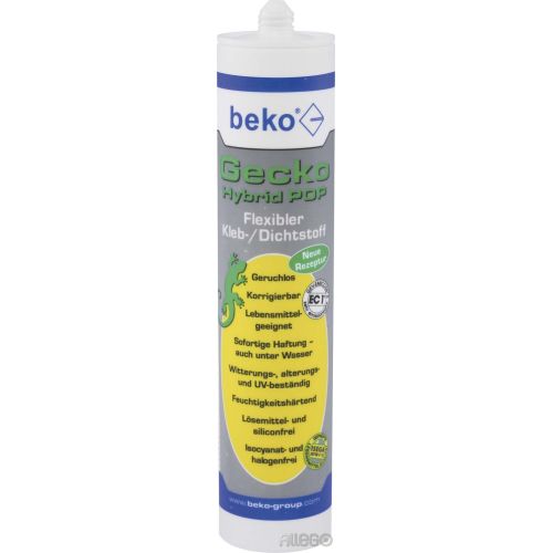 Bild: Beko Gecko Hybrid POP 310 ml 2453103 grau Kleb-/Dichtstoff Beko Gecko Hybrid POP