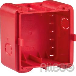 BERKER 18720010 Einbaudose 1f. für UP-Montage R.8 rot