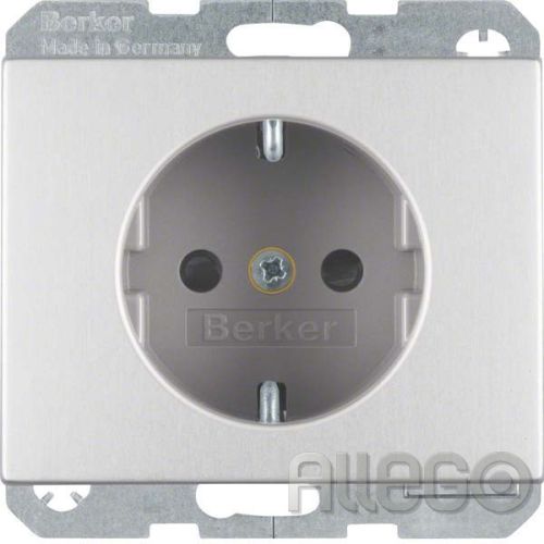 Bild: Berker 47357003 Steckdose SCHUKO Berker K.5 Alu