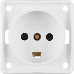 BERKER 962722502 Steckdose 1f polws mt INTEGRO Einb m.BS