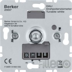 Berker DALI Drehpotenziometer Tunable white 2997