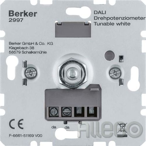 Bild: Berker DALI Drehpotenziometer Tunable white 2997