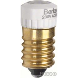 Berker LED-Lampe E14 weiss 1679