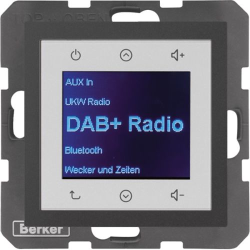 Bild: BERKER Radio Touch 30841606 UP DAB+ BT B.x ant