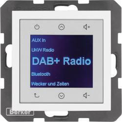 Berker Radio Touch 30848989 UP DAB+ BT S.1/B.x pws glänzend