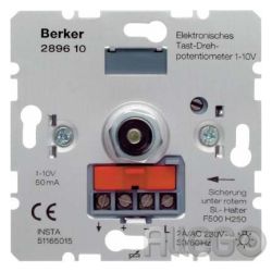 Berker Tast-Drehpotentiometer 1-10V, elektronisch 289610