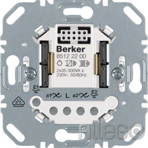 Bild: Berker Universal-Schalteinsatz 2fach 85122200