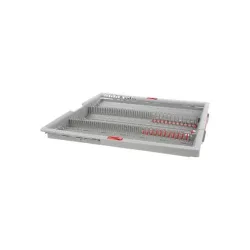 Besteckschublade hellgrau, komplett mit Griff, Klappen und 00772175