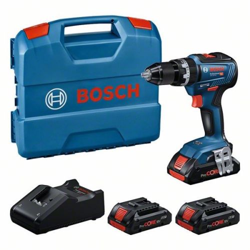 Bild: BOSCH 0615A5002V GSB 18V-55 (3xPC4,0Ah, GAL 18V-40, LC)