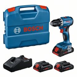 Bosch Akku-Bohrschrauber GSR 18V-45 3 x ProCORE18V 4.0Ah L-Case