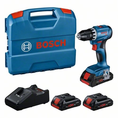 Bild: Bosch Akku-Bohrschrauber GSR 18V-45 3 x ProCORE18V 4.0Ah L-Case