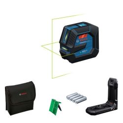 BOSCH-EW GLL 20-22 G + LB10 + Pouch Messlaser Kl.2 20m Sichtb.Signal