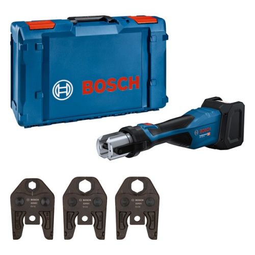 Bild: BOSCH-EW GPT 18V-32 (SOL Presswerkzeug Fittinge 110mm f.ST 18V