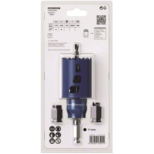 Bild: Bosch EXPERT ToughMaterial Lochsäge 51mm Starter Kit