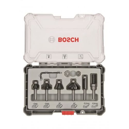 Bild: Bosch Fräser-Set Trim&Edging 6tlg.