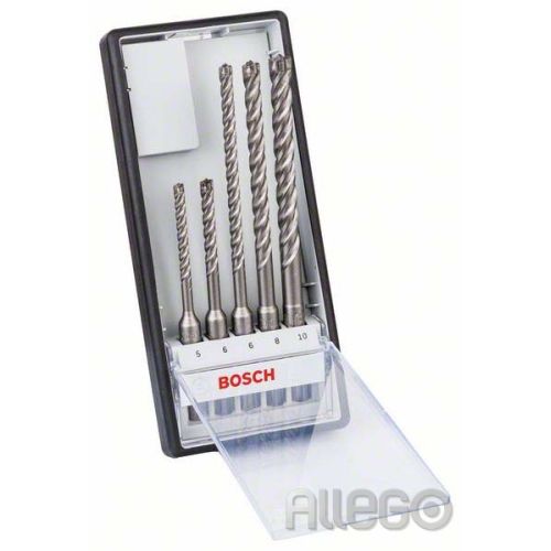 Bild: Bosch Hammerbohrer-Set SDS-plus-7X 2608576199 Robust Line 5tlg 5/6/6/8/10mm Zube